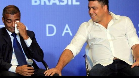 Imagem Ronaldo Fenômeno critica Romário: &quot;ignorante oportunista&quot;