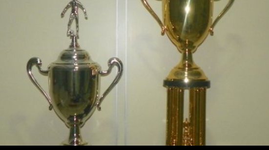 Imagem FBF apresenta troféu do 3º colocado do Baianão