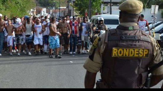 Imagem Major da PM alerta: “torcedores podem ser afastados por três anos”