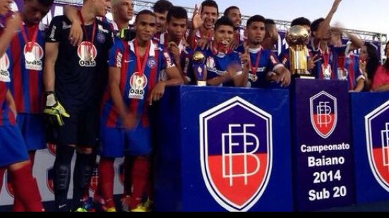 Imagem Sub-20: Bahia vence Vitória e é Campeão Baiano