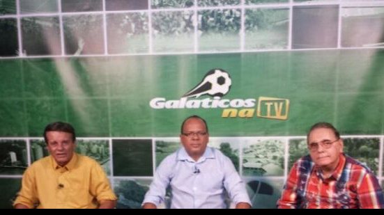 Imagem Sucesso na TV: Galáticos na TV recebe Mário Freitas e Edson Almeida