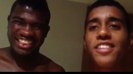 Imagem Vídeo: Feijão e Gabriel homenageiam Talisca e provocam Vitória