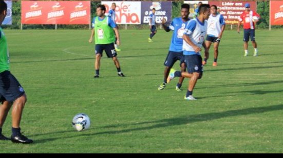 Imagem Após cancelamento de partida, Bahia treina de olho no Cruzeiro