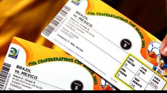 Imagem Ingressos para a Copa começaram a ser entregues 