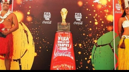 Imagem Taça da Copa do Mundo chega a Salvador nesta quarta