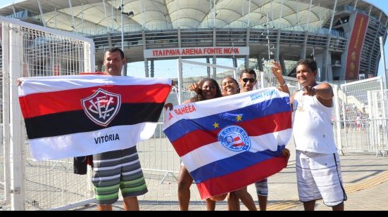 Imagem Pesquisa revela valorização do Bahia; Vitória cai em relação ao ano passado