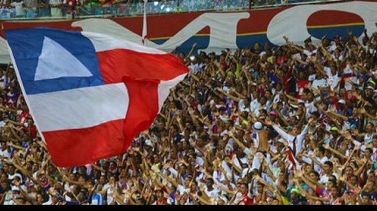 Imagem  Jogadores do Bahia creditam empate a torcida 
