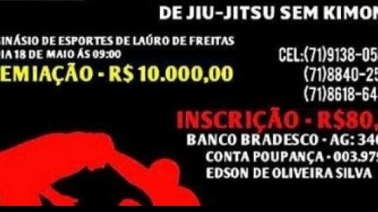 Imagem Open Norte-Nordeste de Jiu-Jitsu reúne atletas em Lauro de Freitas