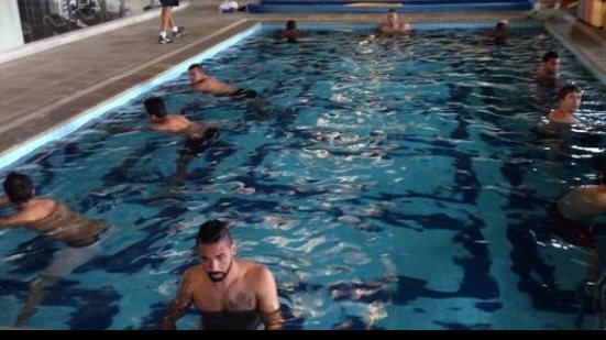 Imagem Depois de empate, jogadores do Bahia fazem treino regenerativo no Rio