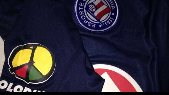 Imagem Bahia vestirá camisa com homenagem ao Olodum neste sábado