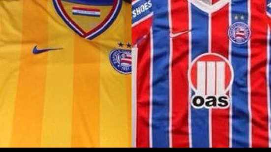 Imagem Bahia x Nike: tempo de contrato entre o clube e a fornecedora é reduzido