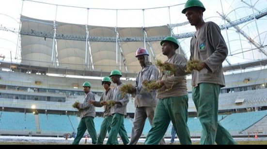 Imagem Copa: operários que trabalharam na Arena podem retirar ingresso