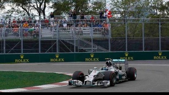 Imagem Rosberg faz a pole no Canadá; Massa larga em 5º