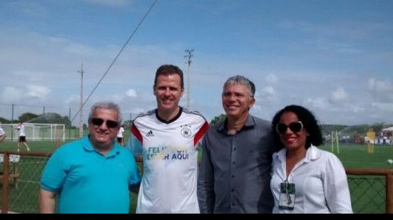 Imagem Ex-atacante pede para os brasileiros adotarem a Alemanha