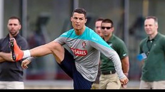 Imagem Recuperado, CR7 deve ser titular em amistoso de Portugal
