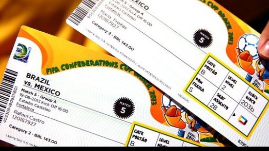 Imagem Restam ingressos para três jogos da Copa em Salvador