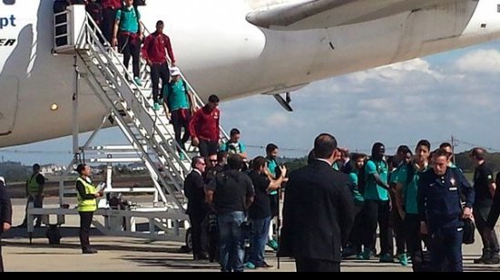 Imagem Portugal desembarca no Brasil e no sábado segue para Salvador