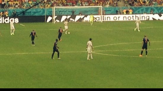 Imagem Vaias para Diego Costa e &#039;bate pé&#039; holandês marcam 1º tempo