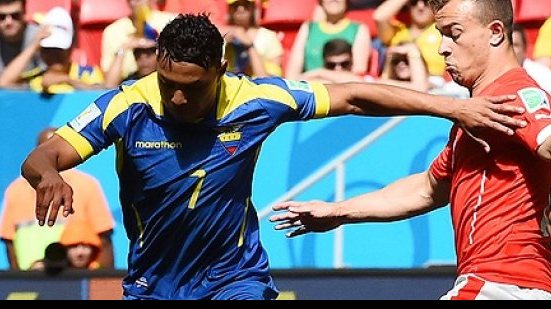 Imagem Suíça vira no último lance do jogo e bate o Equador em Brasília