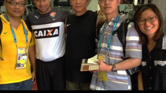 Imagem Jornalistas chineses conhecem a Toca do Leão