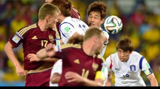 Imagem Rússia e Coreia do Sul empatam em Cuiabá