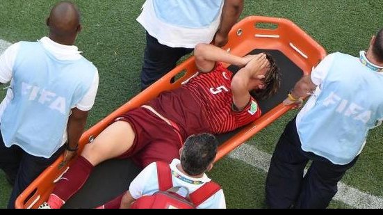 Imagem Lateral de Portugal está fora da Copa do Mundo