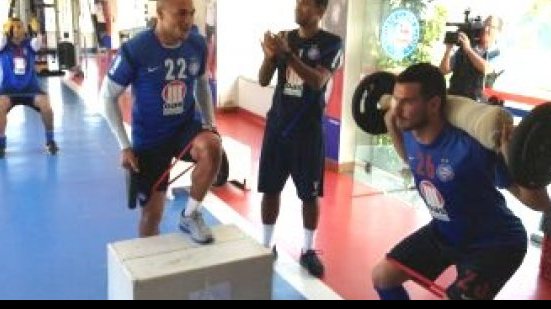 Imagem Adaílton foi a única novidade na reapresentação do Bahia