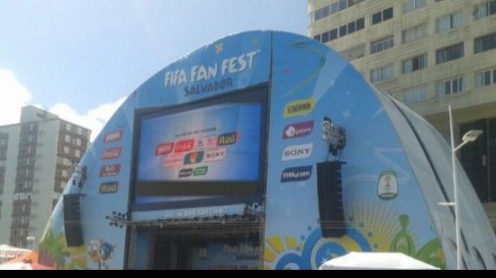Imagem Fan Fest no Farol da Barra abre portões às 11h para Brasil x Chile
