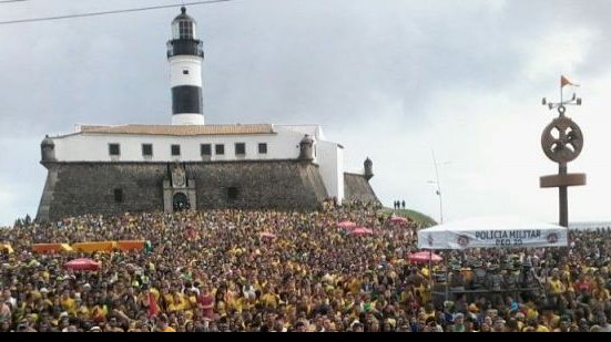 Imagem Fifa Fan Fest lota após primeiro tempo na Barra