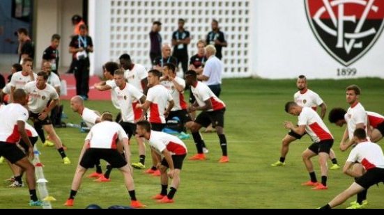 Imagem Bélgica treina no Barradão para enfrentar os EUA