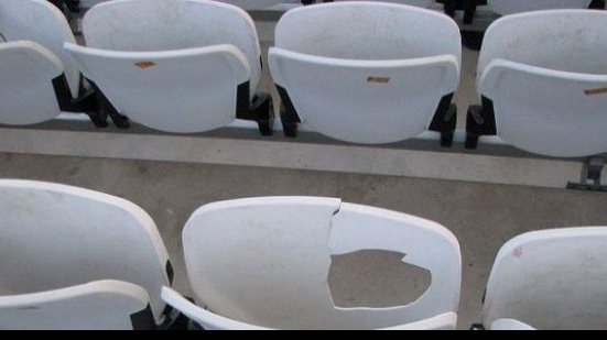 Imagem Argentinos quebram quase 300 cadeiras do Itaquerão em partida contra Suíça