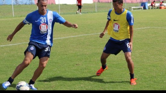 Imagem Diego Macedo treina e está pronto para voltar ao time titular