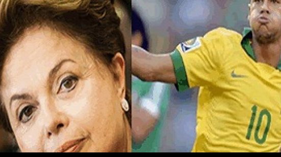 Imagem Dilma envia cartas a Neymar e à seleção brasileira
