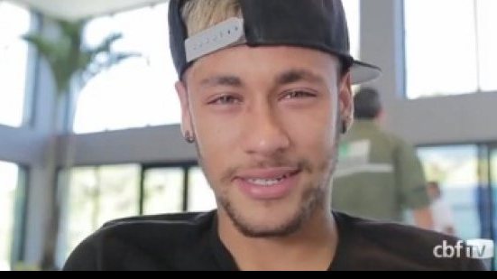 Imagem Vídeo: Neymar se emociona em mensagem enviada aos brasileiros