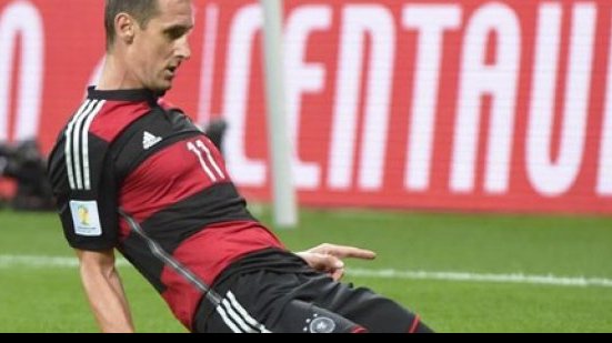 Imagem Klose bate recorde de Ronaldo e se tornar maior artilheiro das Copas