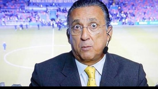 Imagem Galvão deixa de narrar jogo do Brasil na Copa pela primeira vez
