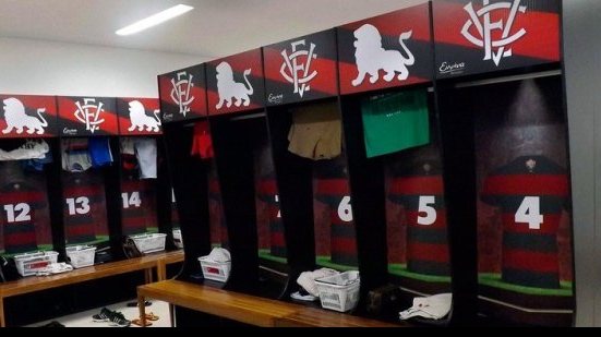 Imagem Fotos: veja como ficaram os vestiários do Barradão após reforma