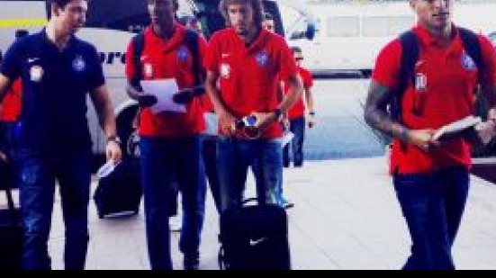 Imagem Bahia já se encontra em São Paulo para duelo com o Corinthians
