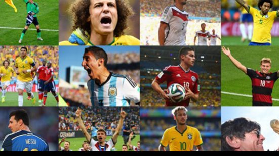Imagem Mesmo após vexame, Brasil tem quatro nomes na seleção da Copa