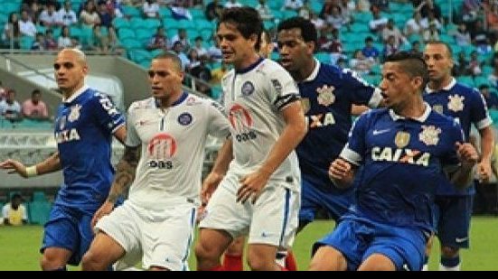 Imagem  Bahia não vence o Corinthians em São Paulo há seis anos