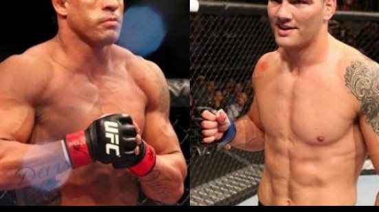 Imagem Belfort e Weidman comemoram luta marcada para dezembro