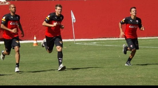 Imagem Manhã do Vitória foi de trabalhos físicos no Barradão