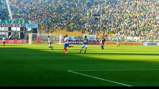 Imagem Bahia reage e arranca empate contra o Palmeiras no Pacaembu