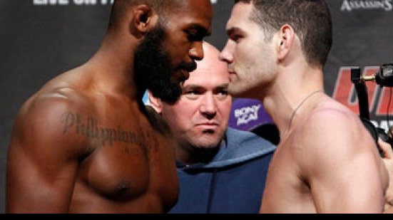 Imagem Jon Jones aprova &#039;superluta&#039; contra Chris Weidman 