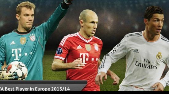 Imagem Sem Messi, Uefa lista jogadores que disputam prêmio de melhor europeu