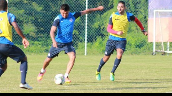 Imagem Com alterações, Bahia encerra preparação para enfrentar o Inter