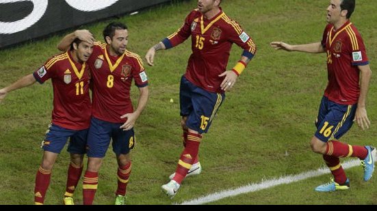 Imagem &quot;Nova&quot; Espanha perde para a França em amistoso