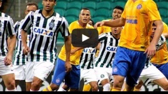 Imagem Confira os lances do empate sem gols entre Bahia e Coritiba