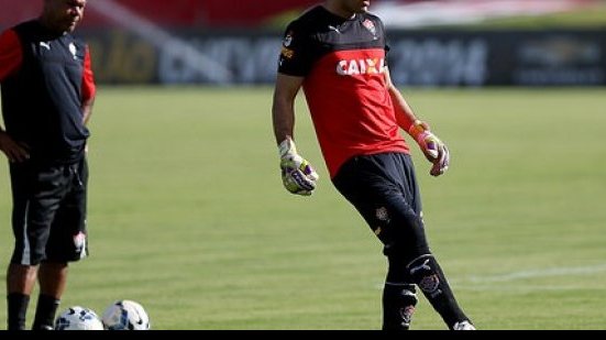Imagem Wilson se recupera de lesão e já fala em voltar ao gol do Vitória