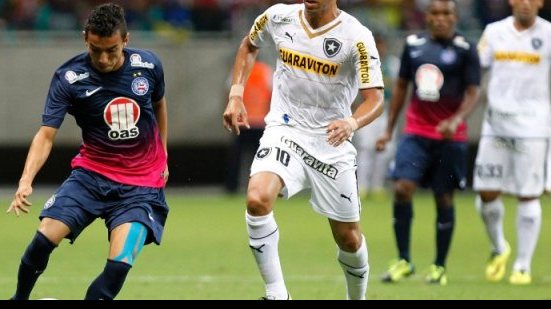 Imagem Bahia e Botafogo duelam em confronto contra o rebaixamento no Brasileirão